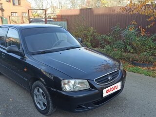 2011 Hyundai Accent ТагАЗ II, чёрный, 610000 рублей, вид 2