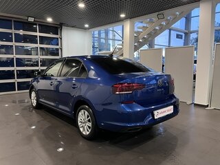 2020 Volkswagen Polo VI, синий, 1630000 рублей, вид 5