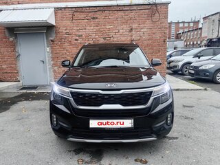 2021 Kia Seltos I, чёрный, 2230000 рублей, вид 2