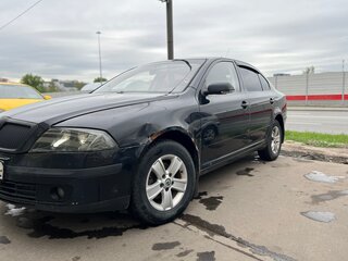 2008 Skoda Octavia II (A5), чёрный, 350000 рублей, вид 1
