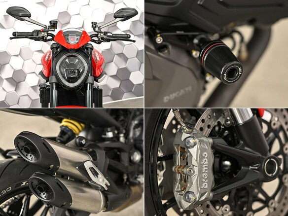 2023 Ducati Monster 937, красный, 899000 рублей - вид 9