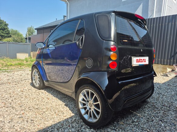 2000 Smart Fortwo City-Coupe I, чёрный - вид 7