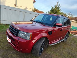 2006 Land Rover Range Rover Sport Supercharged I, красный, 1125000 рублей, вид 4