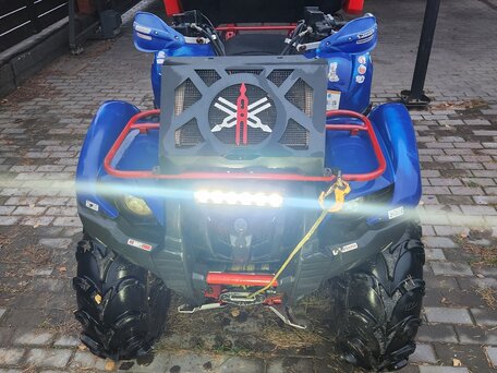 2008 Yamaha Grizzly 700, синий, 600000 рублей, вид 3