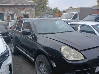 2006 Porsche Cayenne Turbo I (955), чёрный, 450000 рублей, вид 1