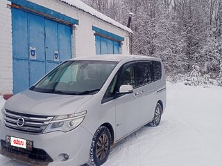 2014 Nissan Serena IV (C26), серебристый, 1150000 рублей, вид 1