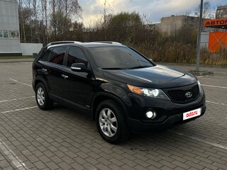 2009 Kia Sorento II, чёрный, 1195000 рублей, вид 4