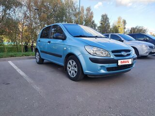 2007 Hyundai Getz I Рестайлинг, голубой, 398000 рублей, вид 4