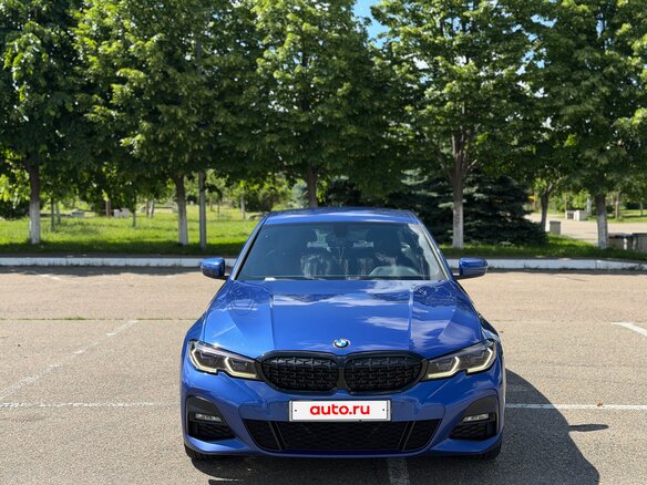 2020 BMW 3 серии 320d xDrive VII (G2x), синий - вид 1