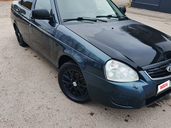 2012 Lada (ВАЗ) Priora I, синий - вид 3