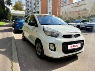 2015 Kia Picanto II Рестайлинг, белый, 495000 рублей, вид 1