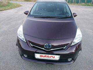 2013 Toyota Prius Alpha I (ZVW40/41), пурпурный, 1480000 рублей, вид 1