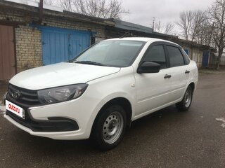2019 Lada (ВАЗ) Granta I Рестайлинг, белый, 480000 рублей, вид 2