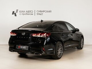 2019 Hyundai Sonata VII (LF) Рестайлинг, чёрный, 1790000 рублей, вид 3
