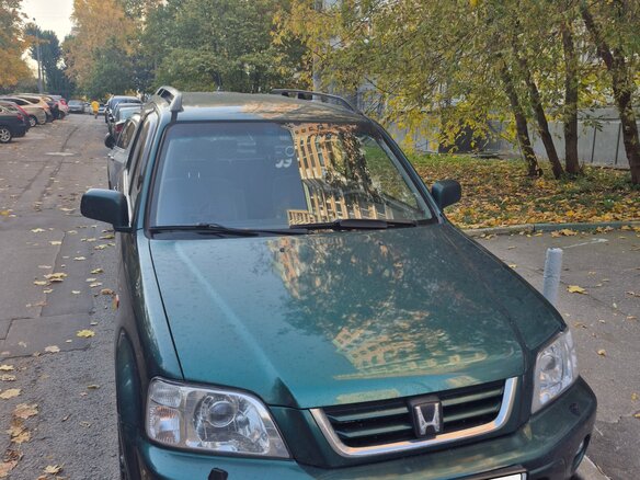 1999 Honda CR-V I Рестайлинг, зелёный