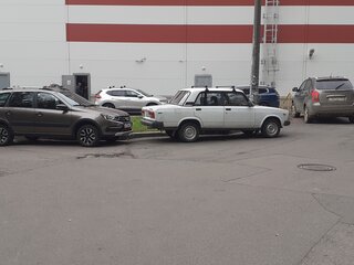 1998 Lada (ВАЗ) 2107, белый, 180000 рублей, вид 2