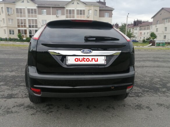 2009 Ford Focus II Рестайлинг, чёрный - вид 5