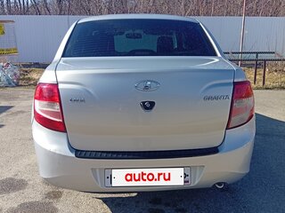 2015 Lada (ВАЗ) Granta I, серебристый, 580000 рублей, вид 4
