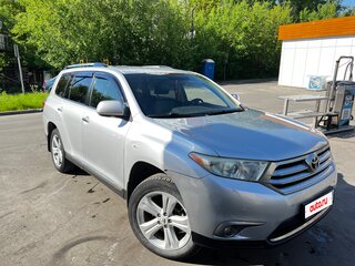 2012 Toyota Highlander II (XU40) Рестайлинг, серебристый, 1550000 рублей, вид 1
