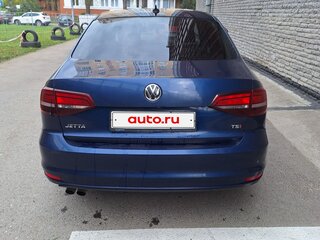 2016 Volkswagen Jetta VI Рестайлинг, синий, 550000 рублей, вид 4