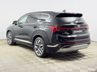 2021 Hyundai Santa Fe IV Рестайлинг, чёрный, 2943100 рублей, вид 2