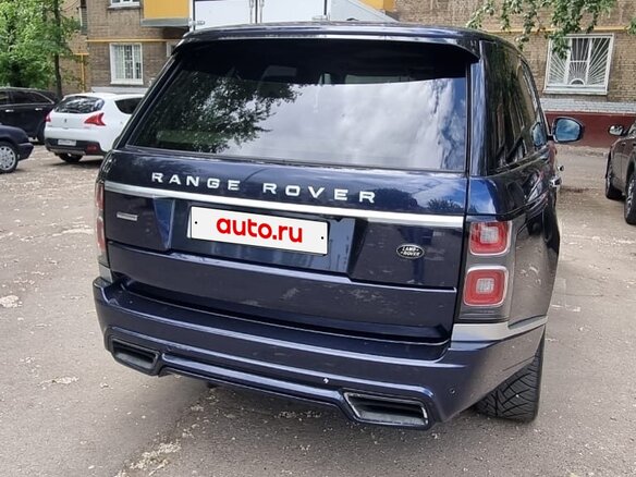 2013 Land Rover Range Rover IV, синий, 3000000 рублей - вид 5