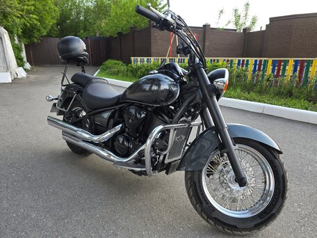 2013 Kawasaki VN900 Vulcan, зелёный, 580000 рублей, вид 2