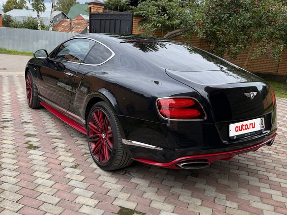 2015 Bentley Continental GT Speed II, чёрный, 6800000 рублей - вид 6