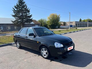2012 Lada (ВАЗ) Priora I, чёрный, 330000 рублей, вид 4