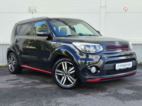 2018 Kia Soul II Рестайлинг, чёрный, 1650000 рублей, вид 3