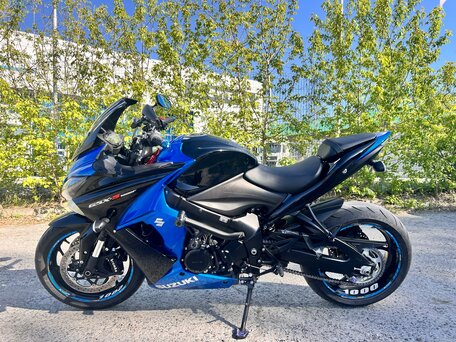2021 Suzuki GSX-S 1000 F, синий, 1150000 рублей, вид 1