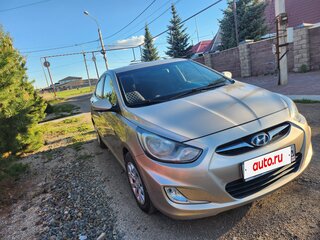 2011 Hyundai Solaris I, бежевый, 500000 рублей, вид 3