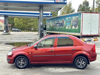 2012 Renault Logan I Рестайлинг, красный, 490000 рублей, вид 2