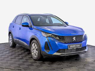 2021 Peugeot 3008 II Рестайлинг, синий, 2155000 рублей, вид 3