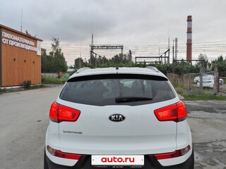 2014 Kia Sportage III Рестайлинг, белый, 1450000 рублей, вид 3