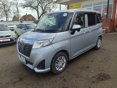 2020 Toyota Roomy I, серебристый, 1230000 рублей, вид 1