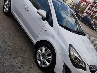 2012 Opel Corsa D Рестайлинг II, белый, 860000 рублей, вид 1