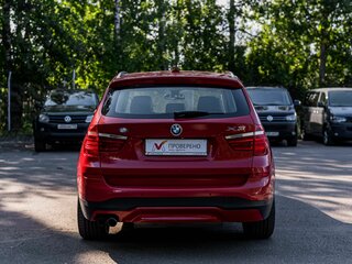 2014 BMW X3 28i xDrive II (F25) Рестайлинг, красный, 1649000 рублей, вид 4