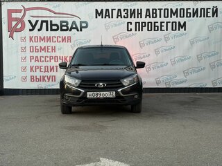 2018 Lada (ВАЗ) Granta I, чёрный, 499000 рублей, вид 2