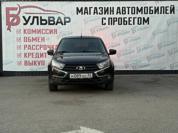 2018 Lada (ВАЗ) Granta I, чёрный, 499000 рублей - вид 1