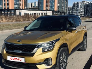 2020 Kia Seltos I, жёлтый, 2470500 рублей, вид 1