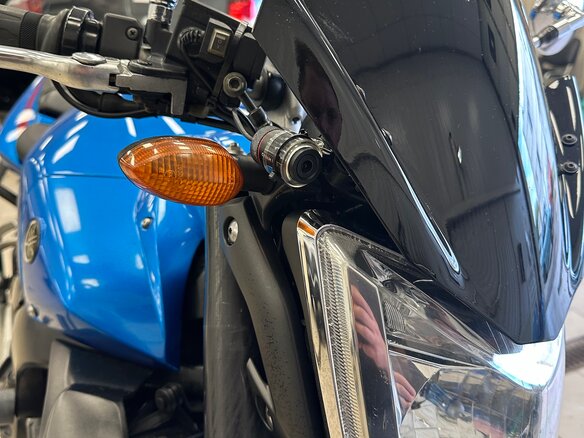 2007 Yamaha FZ1, голубой, 630000 рублей - вид 14