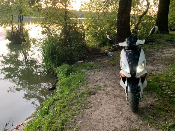 2001 Yamaha Maxter, белый, 125000 рублей - вид 3