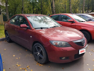 2008 Mazda 3 I (BK) Рестайлинг, красный, 650000 рублей, вид 2