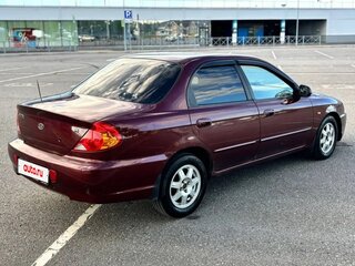 2007 Kia Spectra I Рестайлинг 2, красный, 145000 рублей, вид 5