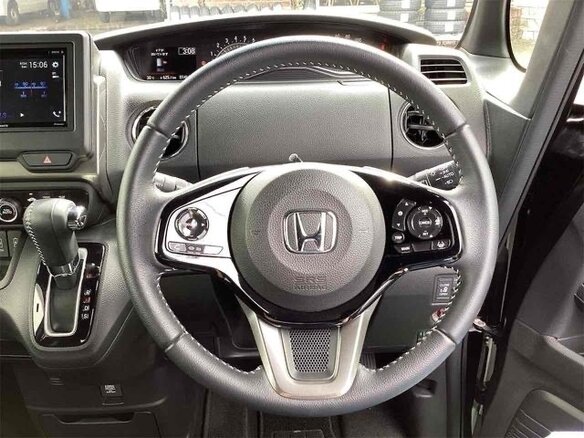 2022 Honda N-BOX II Рестайлинг, чёрный - вид 7