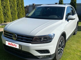 2019 Volkswagen Tiguan II, белый, 1950000 рублей, вид 1