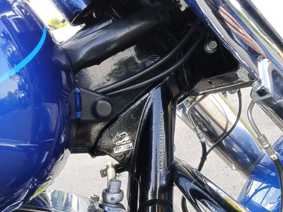 2010 Harley-Davidson Road King, синий, 1250000 рублей - вид 23