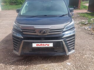 2018 Toyota Vellfire II Рестайлинг, чёрный, 3800000 рублей, вид 1