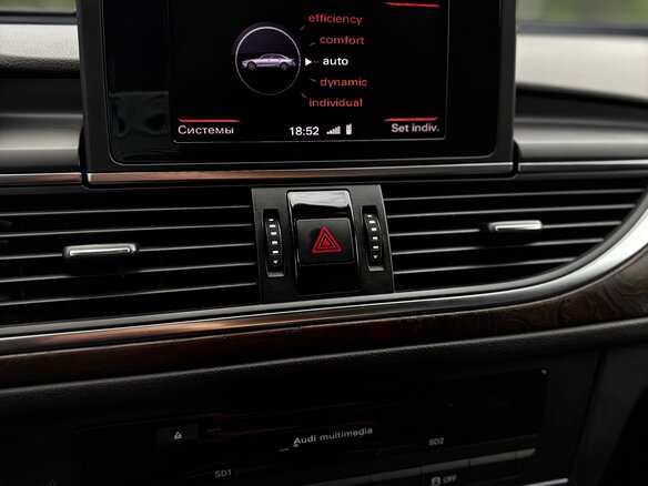 2012 Audi A6 IV (C7), чёрный, 1300000 рублей - вид 10